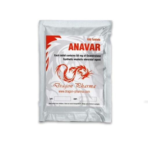 Dragon Pharma Anavar 50mg tablets