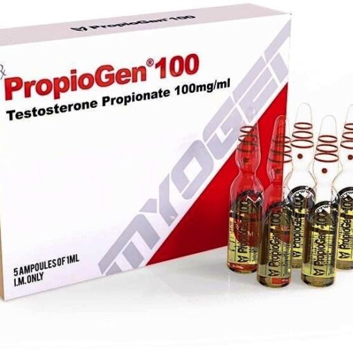 MyoGen Labs Testosterone Propionate 100mg injection amps